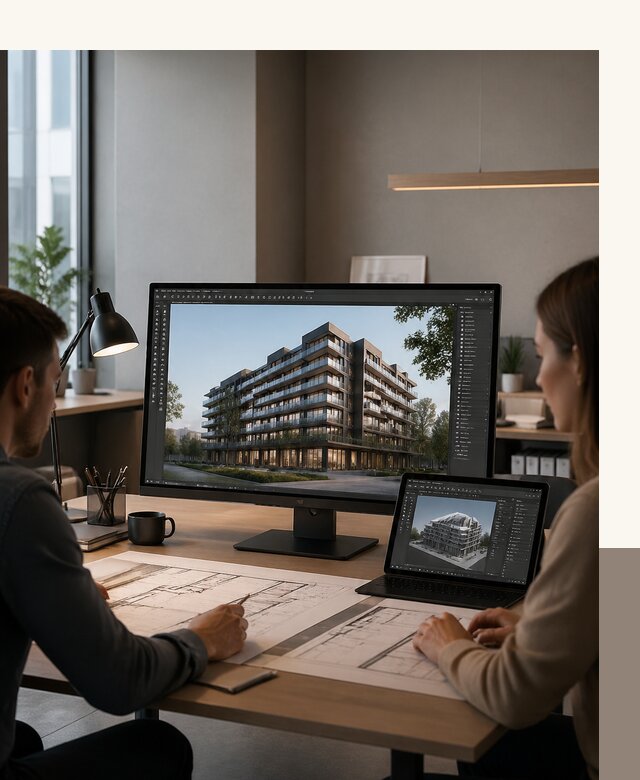 3D визуализация архитектуры и объектов строительства в Дмитрах
