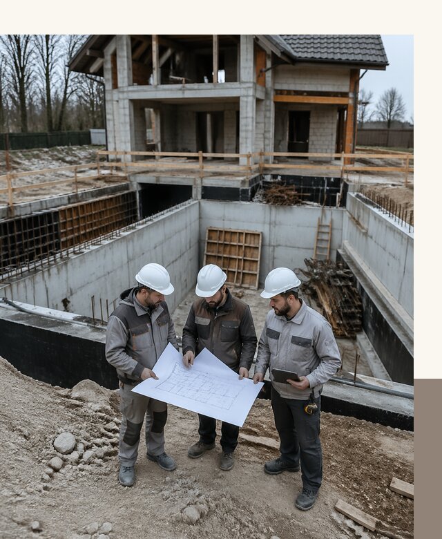 Проектирование и строительство домов с подвалом под ключ в Дмитрах
